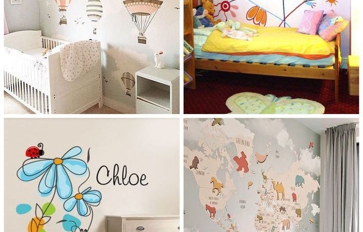 Photo of Как оформить стены в детской комнате